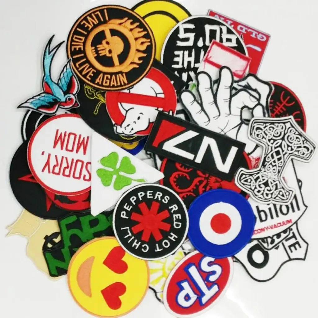embroidered patches